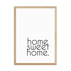 East End Prints Home Sweet Home Framed Print -Home Luxe Studio 30865121 alt01