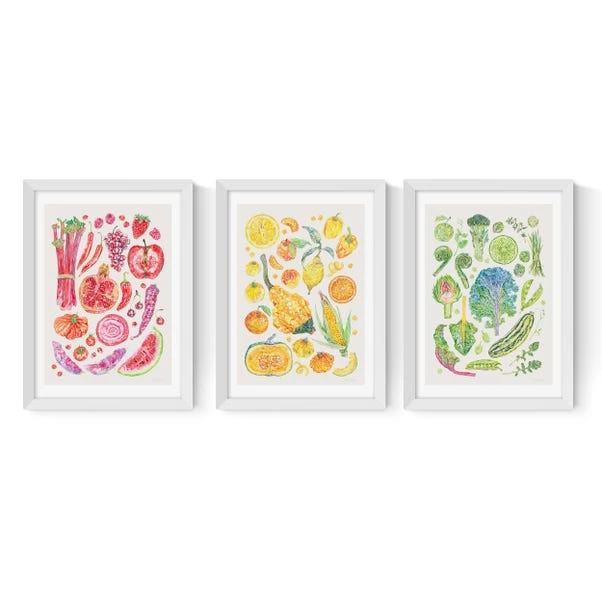 Set Of 3 East End Prints Harvest Of Fruit & Vegetables Gallery Wall Framed Prints 22 Set Of 3 East End Prints Harvest Of Fruit & Vegetables Gallery Wall Framed Prints - Image 20