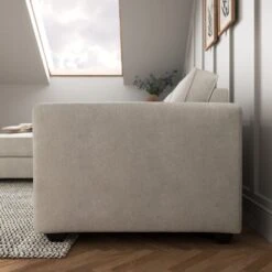 Claude Tonal Chenille Corner Chaise Sofa 39 Claude Tonal Chenille Corner Chaise Sofa -Home Luxe Studio 30865878 alt04