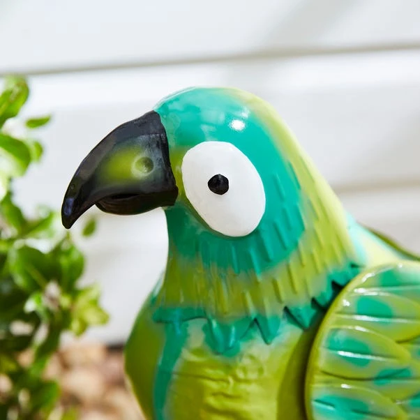 Iron Parrot Sculpture 4 Iron Parrot Sculpture - Image 2