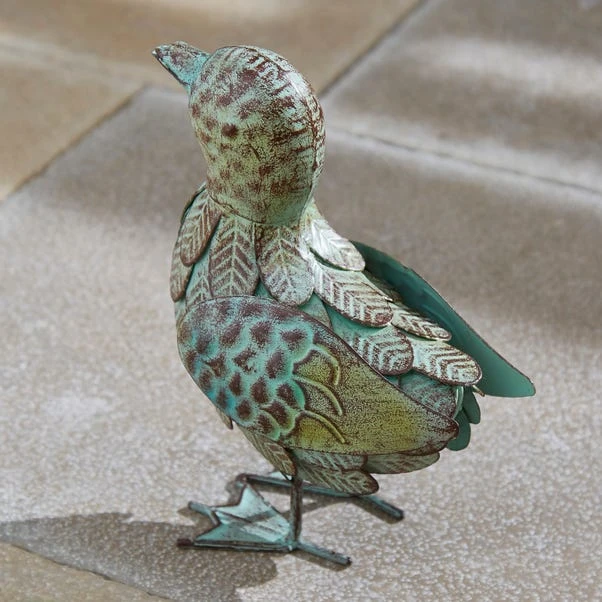 Iron Duckling Sculpture 4 Iron Duckling Sculpture - Image 2