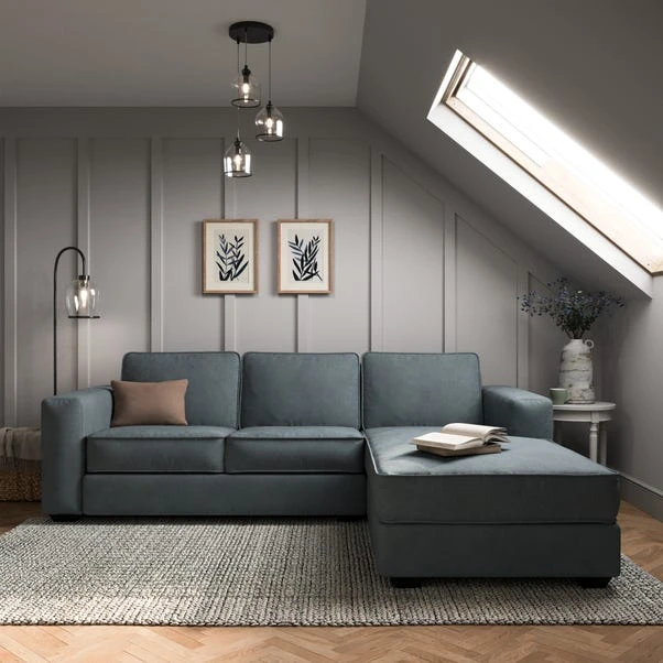 Claude Tonal Chenille Corner Chaise Sofa 10 Claude Tonal Chenille Corner Chaise Sofa - Image 8