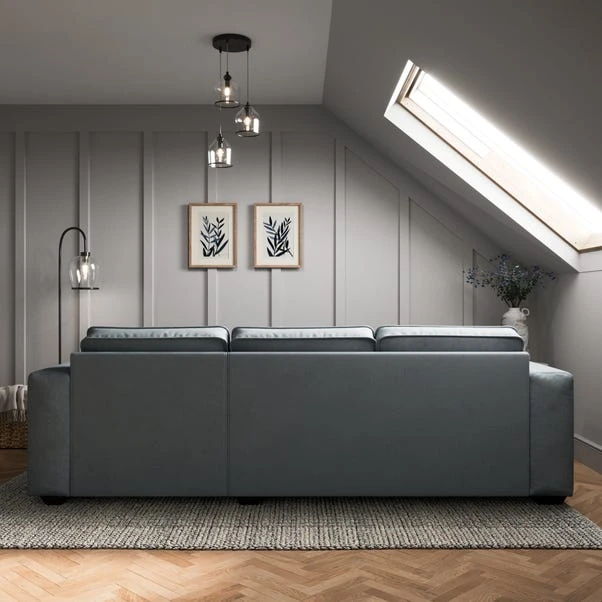 Claude Tonal Chenille Corner Chaise Sofa 11 Claude Tonal Chenille Corner Chaise Sofa - Image 9