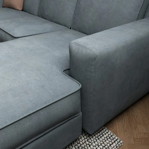 Claude Tonal Chenille Corner Chaise Sofa 12 Claude Tonal Chenille Corner Chaise Sofa - Image 10