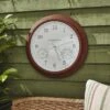 Churchgate Galvanised Indoor Outdoor Wall Clock 2 Churchgate Galvanised Indoor Outdoor Wall Clock -Home Luxe Studio 30866280