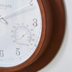 Churchgate Galvanised Indoor Outdoor Wall Clock 13 Churchgate Galvanised Indoor Outdoor Wall Clock -Home Luxe Studio 30866280 alt02