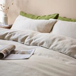 Linen Duvet Cover And Pillowcase Set 29 Linen Duvet Cover And Pillowcase Set -Home Luxe Studio 30866352 alt02