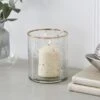 Recycled Glass Hurricane Candle Holder -Home Luxe Studio 30866726