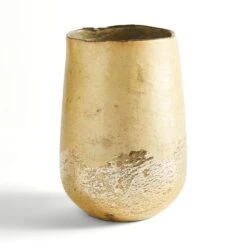 Recycled Glass Gold Foil Vase 7 Recycled Glass Gold Foil Vase -Home Luxe Studio 30866783 alt02