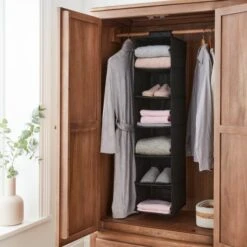 Fabric Hanging Organiser 13 Fabric Hanging Organiser -Home Luxe Studio 30866817