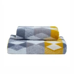 Fusion Hexagon Cotton Towel -Home Luxe Studio 30866871 alt02