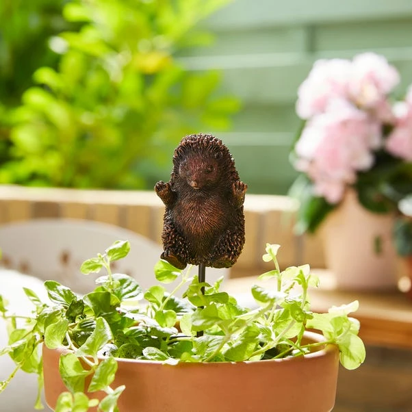 Hedgehog Garden Stake 3 Hedgehog Garden Stake