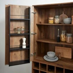 Fulton Kitchen Larder Unit, Pine Effect 14 Fulton Kitchen Larder Unit, Pine Effect -Home Luxe Studio 30867472 alt02
