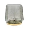 Elm Embossed Candle Holder 1 Elm Embossed Candle Holder -Home Luxe Studio 30867662
