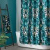 Utopia Dream Teal Shower Curtain