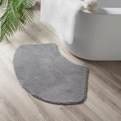 Mini Bobble Oval Bath Mat 26 Mini Bobble Oval Bath Mat -Home Luxe Studio 30867971