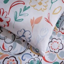 Heart And Soul Ayva Floral Duvet Cover & Pillowcase Set -Home Luxe Studio 30868277 alt05