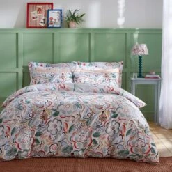 Heart And Soul Ayva Floral Duvet Cover & Pillowcase Set -Home Luxe Studio 30868278 alt02