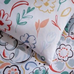 Heart And Soul Ayva Floral Duvet Cover & Pillowcase Set -Home Luxe Studio 30868278 alt04