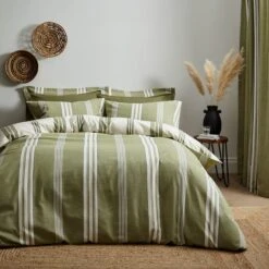 Pensford Stripe Duvet Cover & Pillowcase Set 40 Pensford Stripe Duvet Cover & Pillowcase Set -Home Luxe Studio 30868292