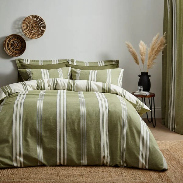 Pensford Stripe Duvet Cover & Pillowcase Set 15 Pensford Stripe Duvet Cover & Pillowcase Set - Image 13