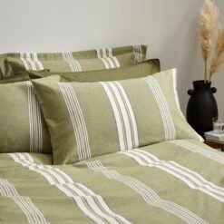 Pensford Stripe Duvet Cover & Pillowcase Set 35 Pensford Stripe Duvet Cover & Pillowcase Set -Home Luxe Studio 30868293 alt01