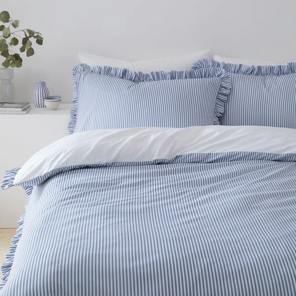 Hampton Frill Duvet Cover & Pillowcase Set 5 Hampton Frill Duvet Cover & Pillowcase Set - Image 3