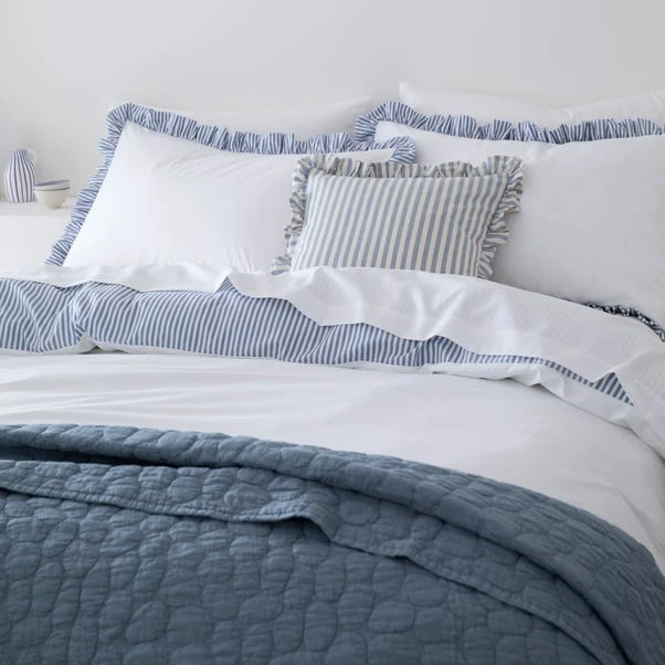 Hampton Frill Duvet Cover & Pillowcase Set 9 Hampton Frill Duvet Cover & Pillowcase Set - Image 7