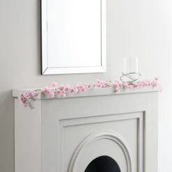 Artificial Cherry Blossom Garland 14 Artificial Cherry Blossom Garland -Home Luxe Studio 30869202