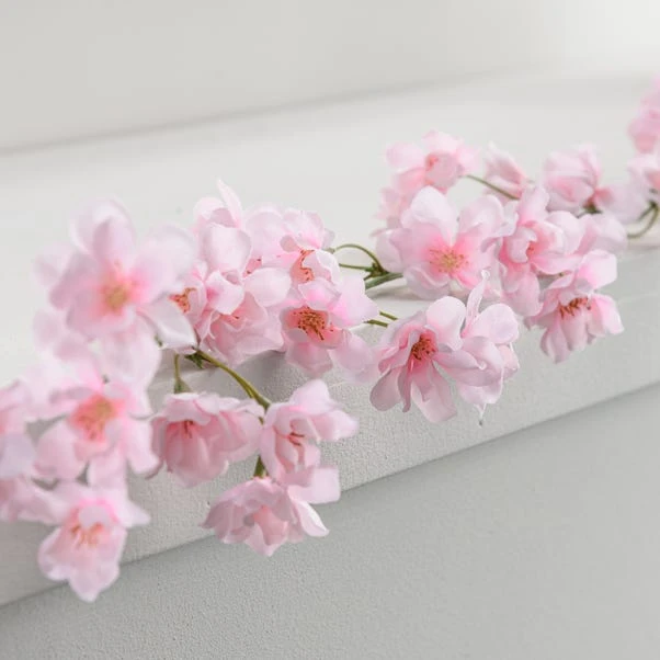 Artificial Cherry Blossom Garland 9 Artificial Cherry Blossom Garland - Image 7