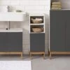 Odell Single Door Bathroom Cabinet 2 Odell Single Door Bathroom Cabinet -Home Luxe Studio 30869862
