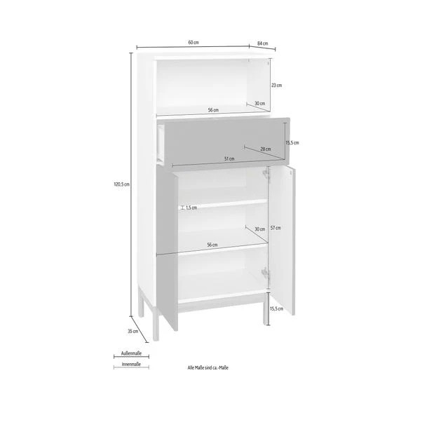 Odell Bathroom Storage Unit 11 Odell Bathroom Storage Unit - Image 9