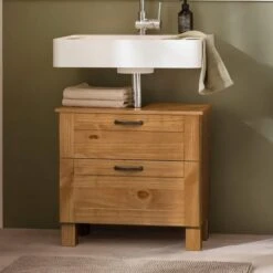 Harlow Undersink Unit, Oak Effect