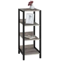 Colton Shelving Unit, Concrete Effect 10 Colton Shelving Unit, Concrete Effect -Home Luxe Studio 30869871 alt03