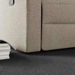 Taylor Chunky Chenille Manual Recliner Armchair, Dark Natural 11 Taylor Chunky Chenille Manual Recliner Armchair, Dark Natural -Home Luxe Studio 30869878 alt03