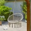 Macrame Swing Chair 1 Macrame Swing Chair -Home Luxe Studio 30870016