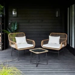 Rattan Rope Bistro Set -Home Luxe Studio 30870017 alt01