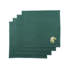 Set Of 4 Jungle Luxe Napkins -Home Luxe Studio 30870174 alt02