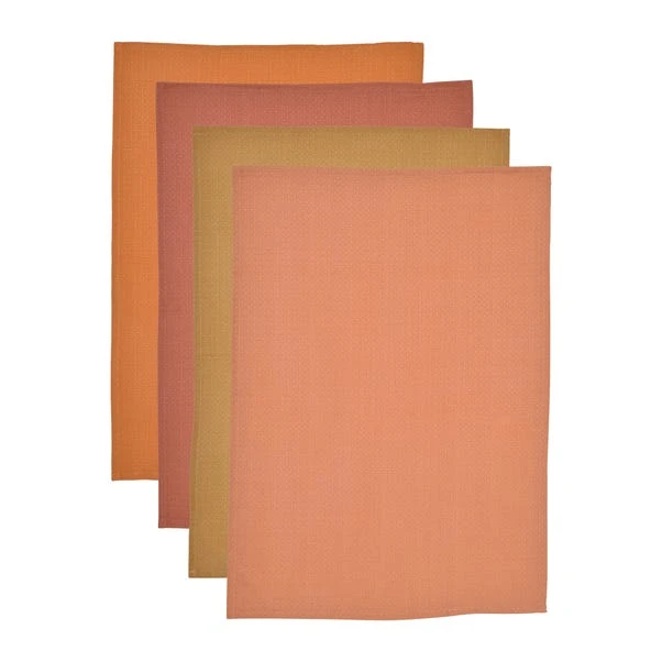 Set Of 4 Isabelle Waffle Tea Towels 3 Set Of 4 Isabelle Waffle Tea Towels