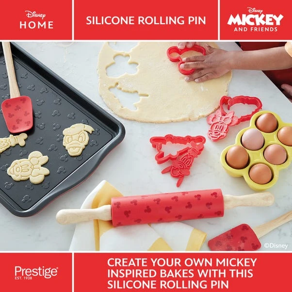 Prestige Bake With Mickey Cookie Cutter Bakeware Set 8 Prestige Bake With Mickey Cookie Cutter Bakeware Set - Image 6