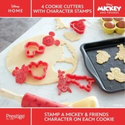Prestige Bake With Mickey Cookie Cutter Bakeware Set 19 Prestige Bake With Mickey Cookie Cutter Bakeware Set -Home Luxe Studio 30870477 alt07