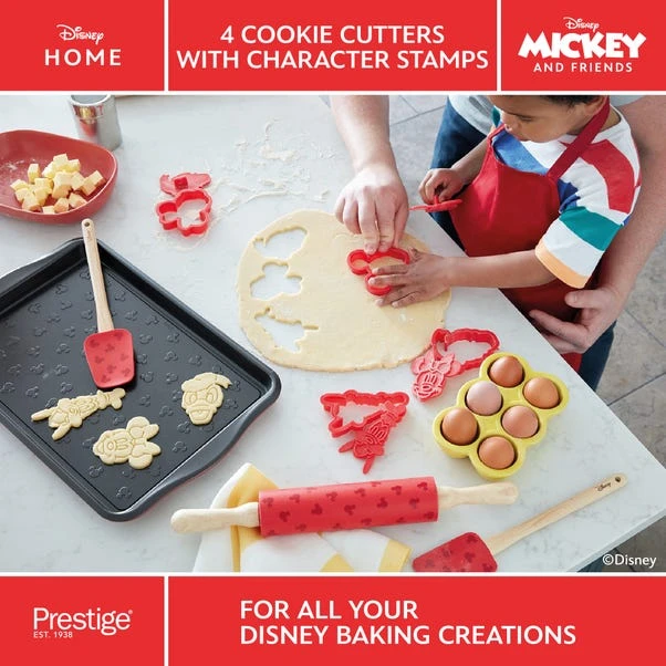 Prestige Bake With Mickey Cookie Cutter Bakeware Set 12 Prestige Bake With Mickey Cookie Cutter Bakeware Set - Image 10