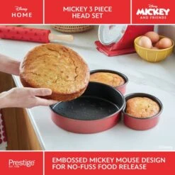 Prestige Bake With Mickey Cake Bakeware Set 14 Prestige Bake With Mickey Cake Bakeware Set -Home Luxe Studio 30870478 alt02
