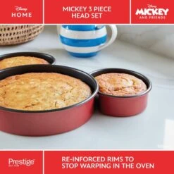 Prestige Bake With Mickey Cake Bakeware Set 17 Prestige Bake With Mickey Cake Bakeware Set -Home Luxe Studio 30870478 alt05
