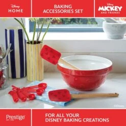 Prestige Bake With Mickey Cake Baking Tools Set 10 Prestige Bake With Mickey Cake Baking Tools Set -Home Luxe Studio 30870480 alt01
