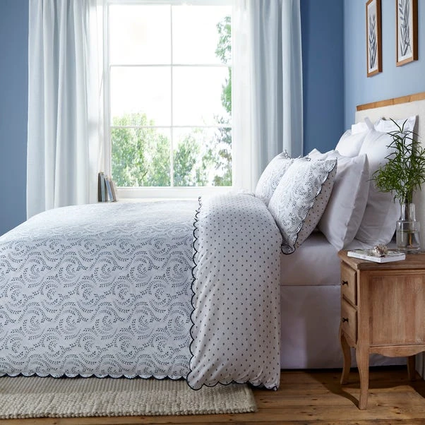 Dorma Eventide 100% Cotton Duvet Cover & Pillowcase Set 12 Dorma Eventide 100% Cotton Duvet Cover & Pillowcase Set - Image 10