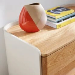 Reggie 3 Drawer Chest, Oak Effect -Home Luxe Studio 30871518 alt03