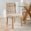 Oswald Set Of 2 Dining Chairs, Country Check 1 Oswald Set Of 2 Dining Chairs, Country Check -Home Luxe Studio 30872520