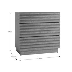 Dax 3 Drawer Chest -Home Luxe Studio 30872704 alt09