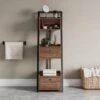 Fulton Bathroom Ladder Shelf, Pine Effect 1 Fulton Bathroom Ladder Shelf, Pine Effect -Home Luxe Studio 30873186